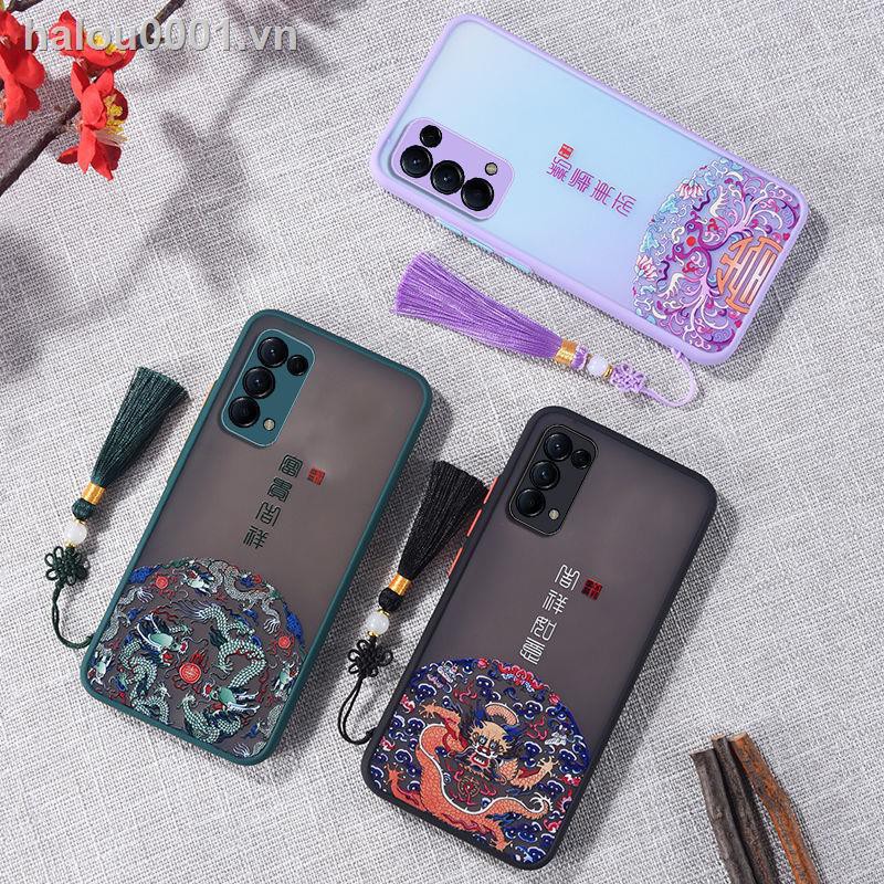 Ốp Điện Thoại Phong Cách Trung Hoa Cao Cấp Cho Oppo Reno5 Reno5pro Reno4