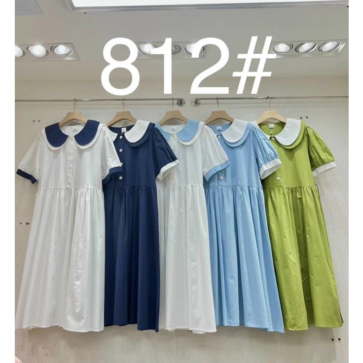 Váy babydoll thêu hoa