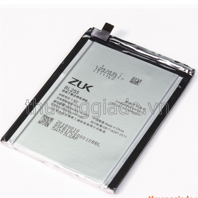 Thay pin Lenovo Zuk Z1 (BL255) 4000mAh xịn, bảo hành 3 tháng