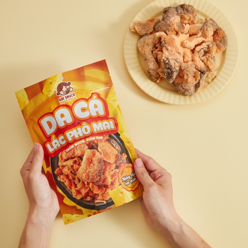💢SẢN PHẨM MỚI💢DA CÁ LẮC PHÔ MAI ABI SNACK BÁNH TRÁNG ABI