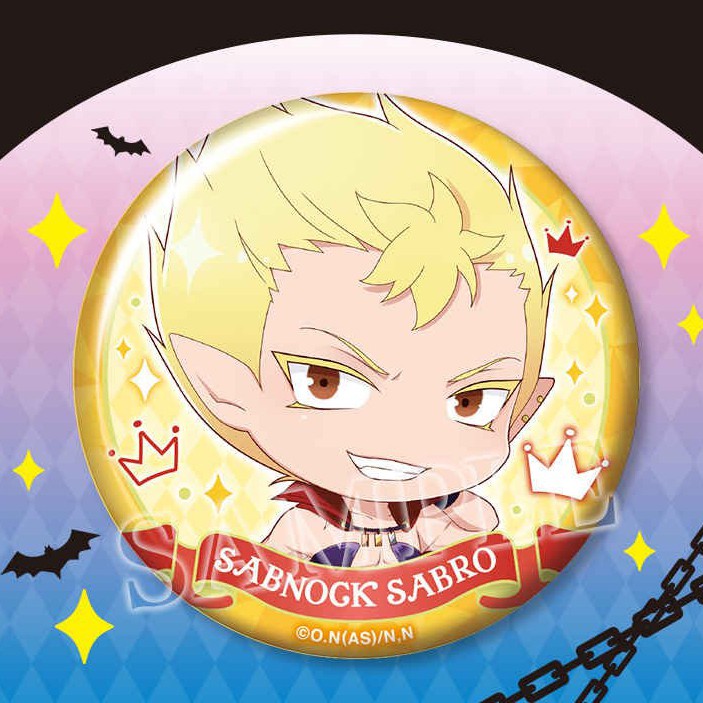 Combo 8 huy hiệu cài áo IN HÌNH Mairimashita! Iruma-kun Iruma giá đáo! ver đầu to anime chibi dễ thương tiện lợi