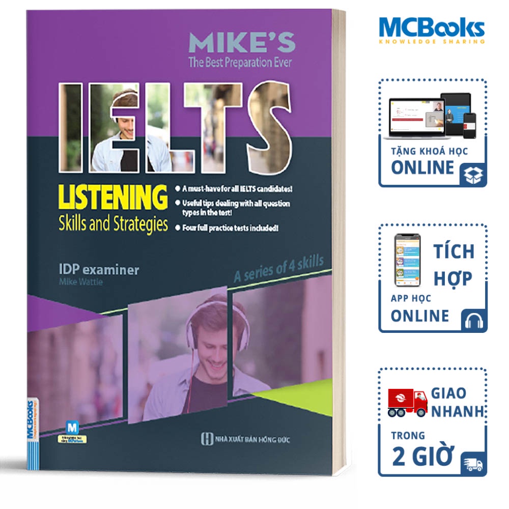 Sách - Ielts Listening - Skills And Strategies - Dành Cho Người Luyện Thi Ielts - Học Kèm App Online