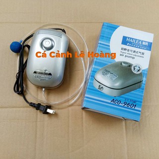 Máy sủi (sục) khí Hailea ACO 9601 - 9602 TẶNG NGAY DÂY VÀ VIÊN SỦI