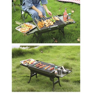 Bếp nướng dã ngoại xếp nhanh BBQ USArmy Portal 