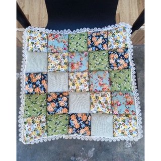 nệm vin quilt vải ghép