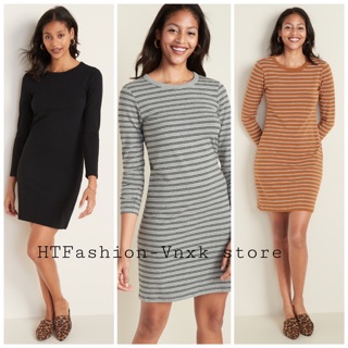 💯AUTH💯 ĐẦM ÔM DÀI TAY VNXK OLDUNAVY