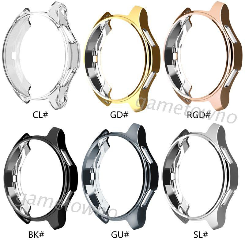 Will Wili TPU Case for Samsung Watches Classic Frontier Galaxy Watch Cover Frame 46mm Protective Bumper Shell Soft