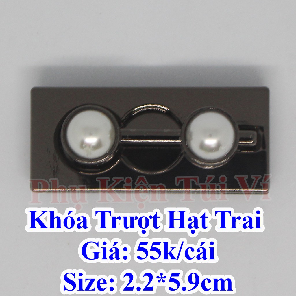 Khóa trượt hạt trai (55k/cái)