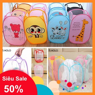 [GHD][FREESHIP] GIỎ LƯỚI ĐỰNG QUẦN ÁO CÓ HÌNH [SỈ]