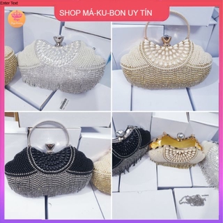 Ví cầm tay đi tiệc sang trọng 210P ví đá đi tiệc cao cấp, cốp đi dạ hội siêu sang trọng, cluth đính đá cao cấp giá gốc