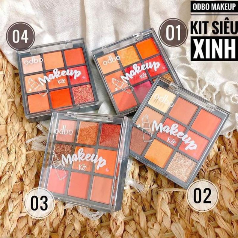 💫ODBO MAKEUP KIT💫Bộ kit makeup tiện lợi lại xinh xắn