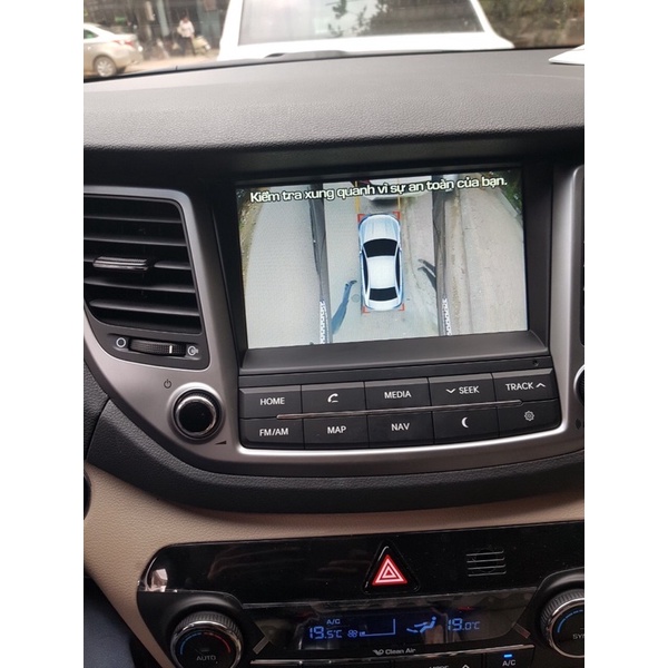 Cam 360 hd cho màn theo xe