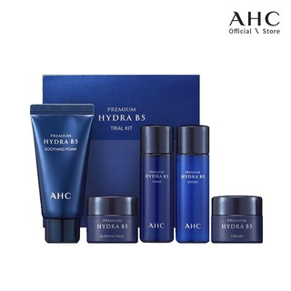 Bộ Trail Kit Sản Phẩm Dưỡng Ẩm AHC Premium Hydra B5 (5 Món)