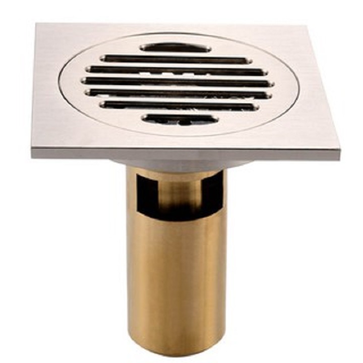 Ga thoát sàn đồng cao cấp, phễu thoát sàn chống mùi IKIZA giá tốt, TSD07