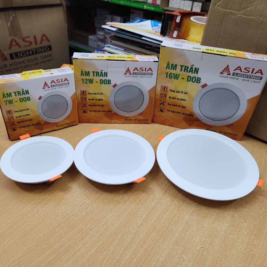 Âm trần 7w,9w,12w,16w chính hãng asia