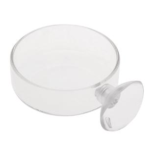 Khay đựng thức ăn cho bể cá bằng thủy tinh trong suốt tiện dụng
