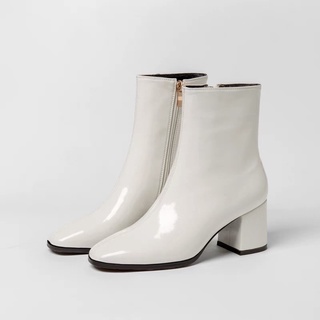 [ ODER ] Boot gót cao 6p da bóng BIGSIZE (35-42)