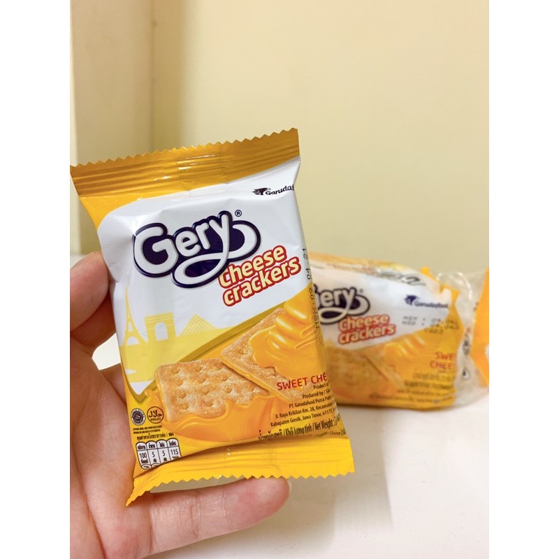 Bánh Quy Phô Mai Gery Cheese Crackers 100g(5 thanh/pcsx20g)