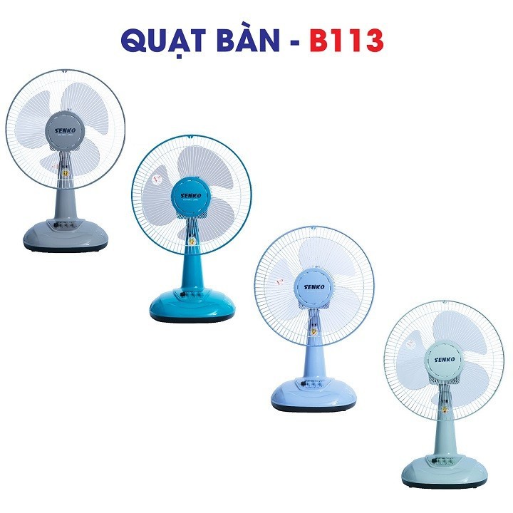 QUẠT BÀN SENKO B1216/B113 hàng chính hãng- Bảo Hành 2 năm