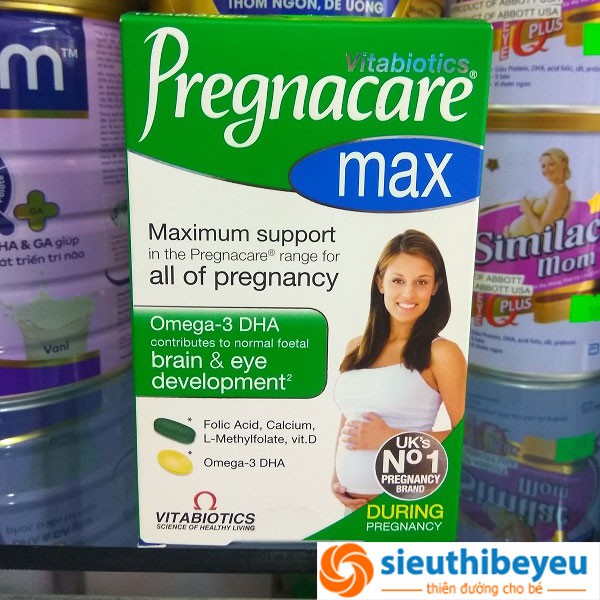 Vitamin bà bầu Pregnacare Max 84 viên