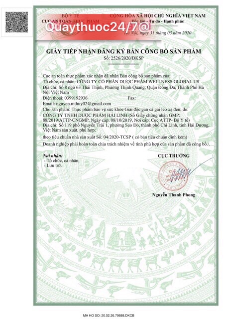 ✅VIÊN UỐNG GIẢI ĐỘC GAN CÀ GAI LEO XẠ ĐEN