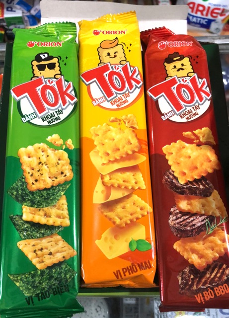 [Mã 267FMCGSALE giảm 8% đơn 500K] Bánh Khoai Tây Nướng TOK Orion Ba Vị Thanh 38,5g | BigBuy360 - bigbuy360.vn