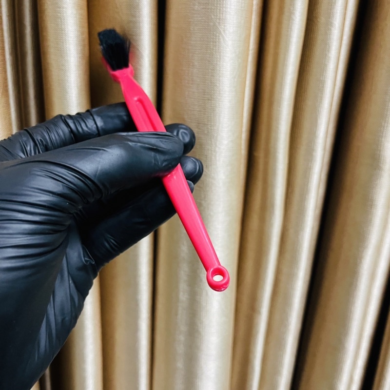 Bàn chải vệ sinh chi tiết động cơ xe máy : lốc máy, đầu bò, NSD,...