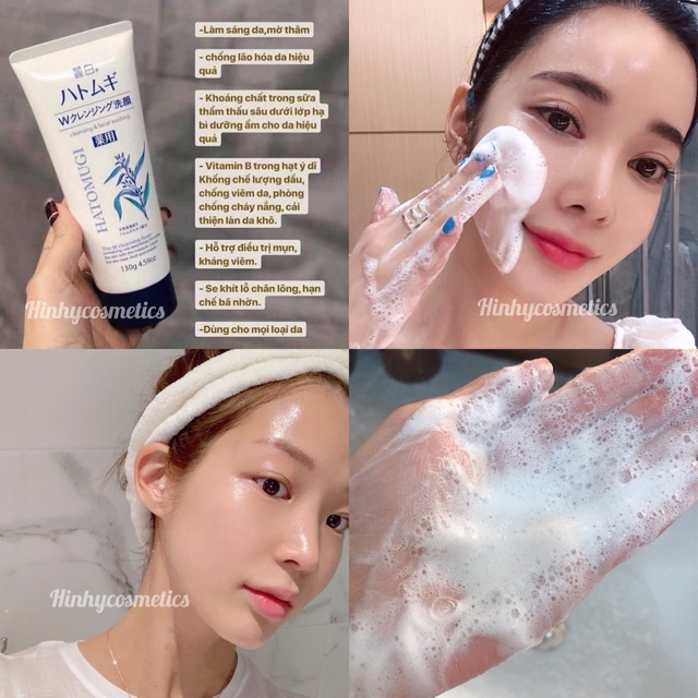 Sữa Rửa Mặt Ý Dĩ Hatomugi