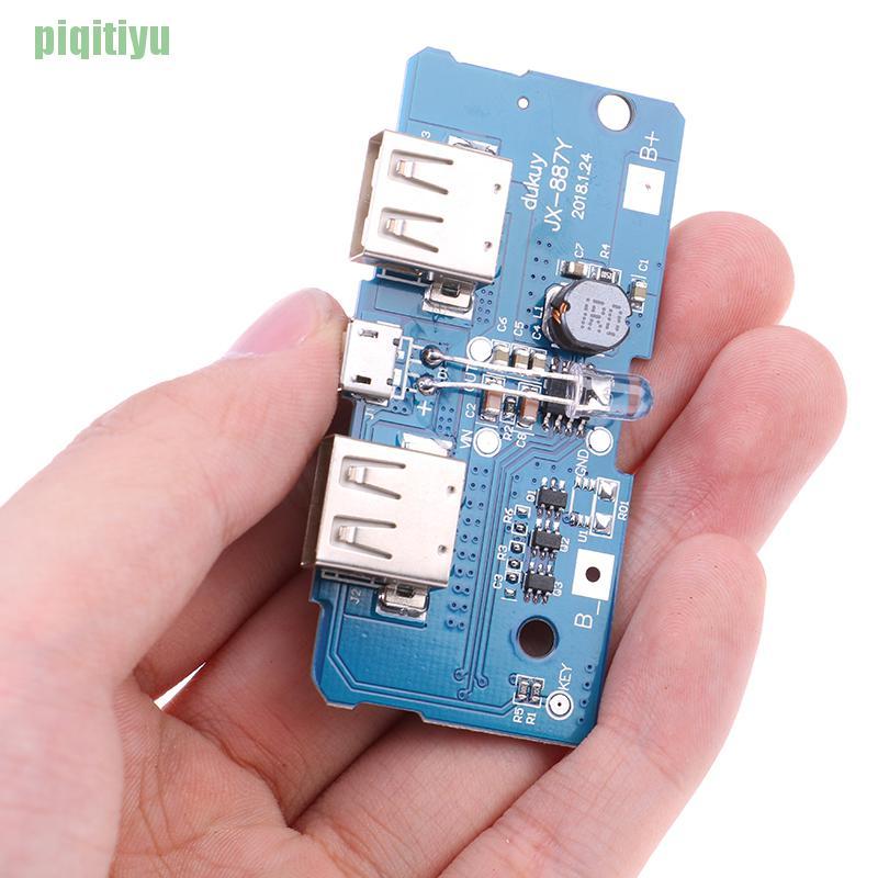 Bảng Mạch Sạc Pin Điện Thoại Chuyển Đổi Cổng Micro Usb 3.7v Sang 5v 2a