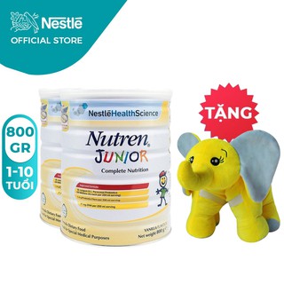 [Tặng 1 Gối Đa Năng 2 Trong 1] Combo 2 Lon Sữa Bột Nutren Junior 800g/Lon
