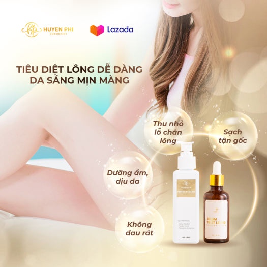 kem tẩy lông huyền phi tặng serum triệt lông Quynhanhspa20 tẩy sạch lông, dưỡng da mềm mượt ngay lần đầu sử dụng