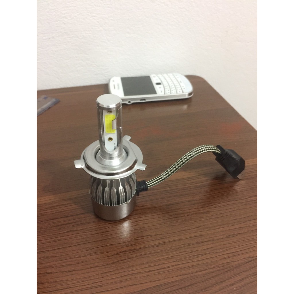 1 BÓNG LED C6 các chân H1 H11 H4 H7 36W siêu sáng