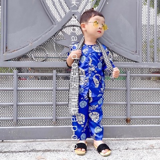 Set lụa bà ba cho bé ( ảnh shop chụp , cháu của chủ shop )