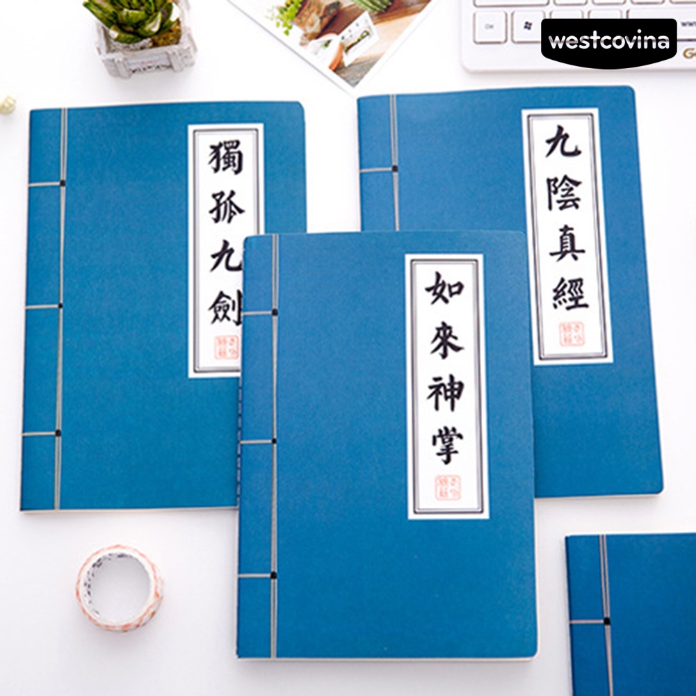 Mới Sổ Tay Khổ A5 In Hình Võ Thuật Cổ Điển