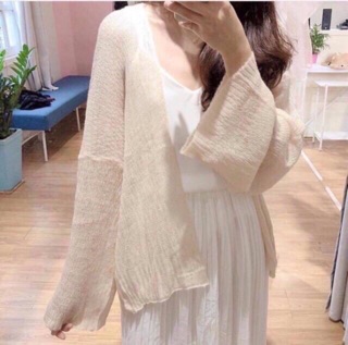 Áo cardigan mỏng mặc siêu xinh