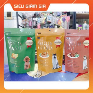 Bánh thưởng cho chó vị bò nướng Smartheart Dog treat Grilled Beef 100g zubumshop