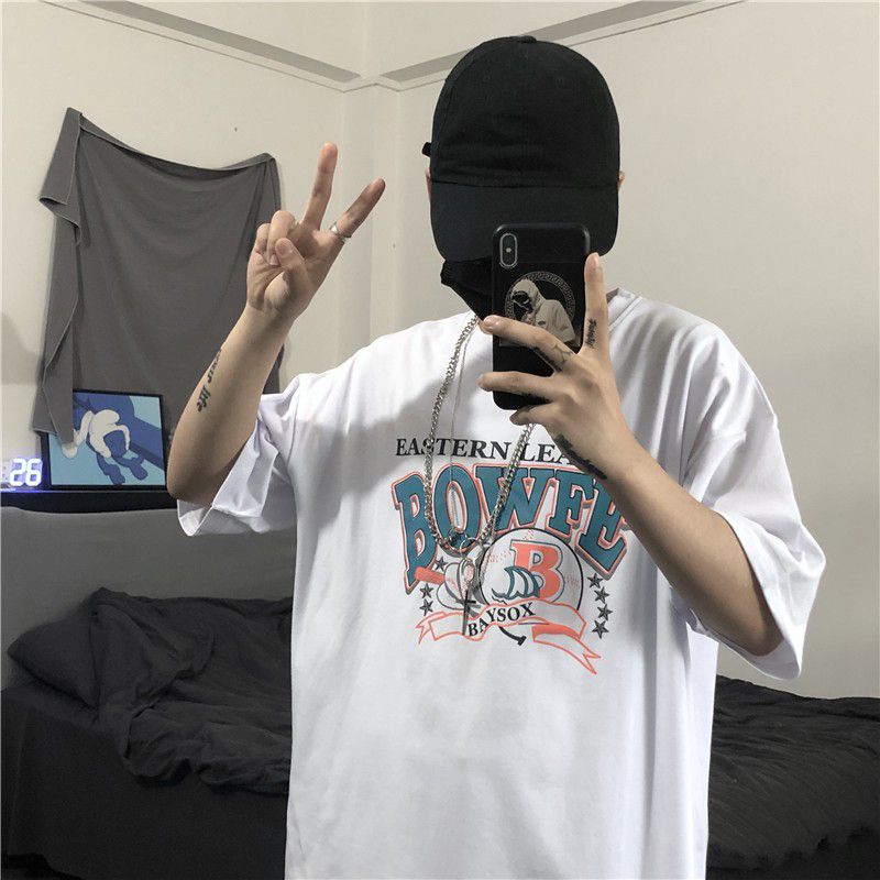 ⚡Áo thun nam nữ unisex Bow ⚡Phông form rộng tay lỡ chất cotton đẹp