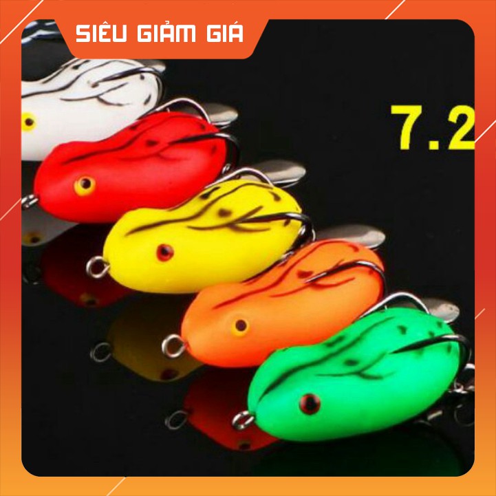 [Combo] Mồi giả nhái hơi Frog Toon, mồi câu cá [Giá rẻ]