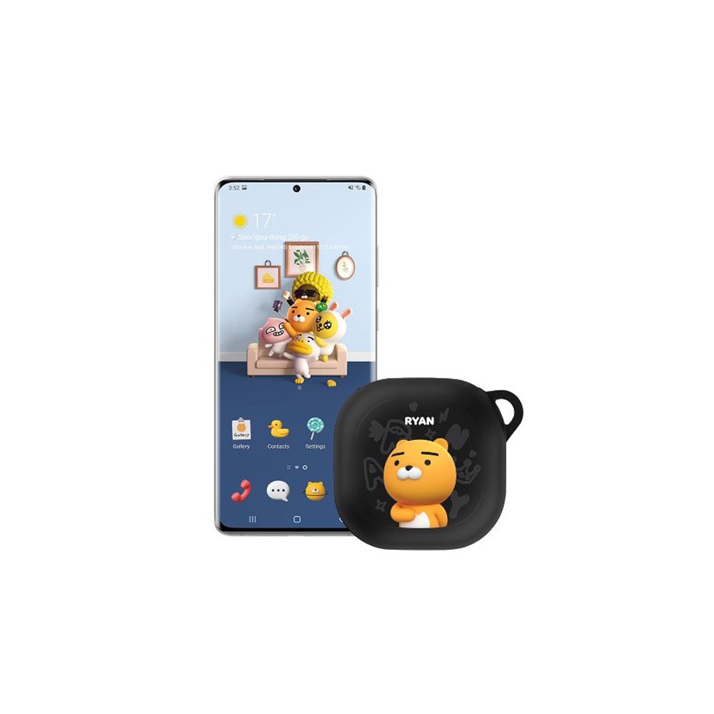 Case ốp cho tai nghe Samsung Buds Pro / Buds Live - Kakao 3D - Hãng Kakao x Samsung