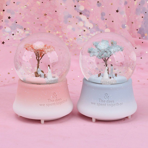Quà lưu niệm quả cầu tuyết lời hẹn ước - Quà tặng bạn trai, bạn gái - [ MIỄN PHÍ GÓI QUÀ - TẶNG THIỆP ]