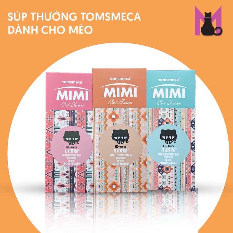 SÚP THƯỞNG MIMI EMO CAO CẤP HỘP 6 THANH 15gr