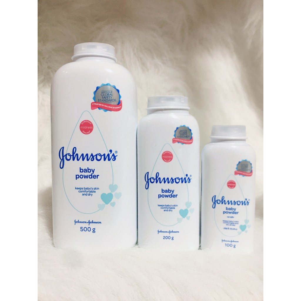 Phấn Johnson’s Baby 500g màu trắng Hàng CTy