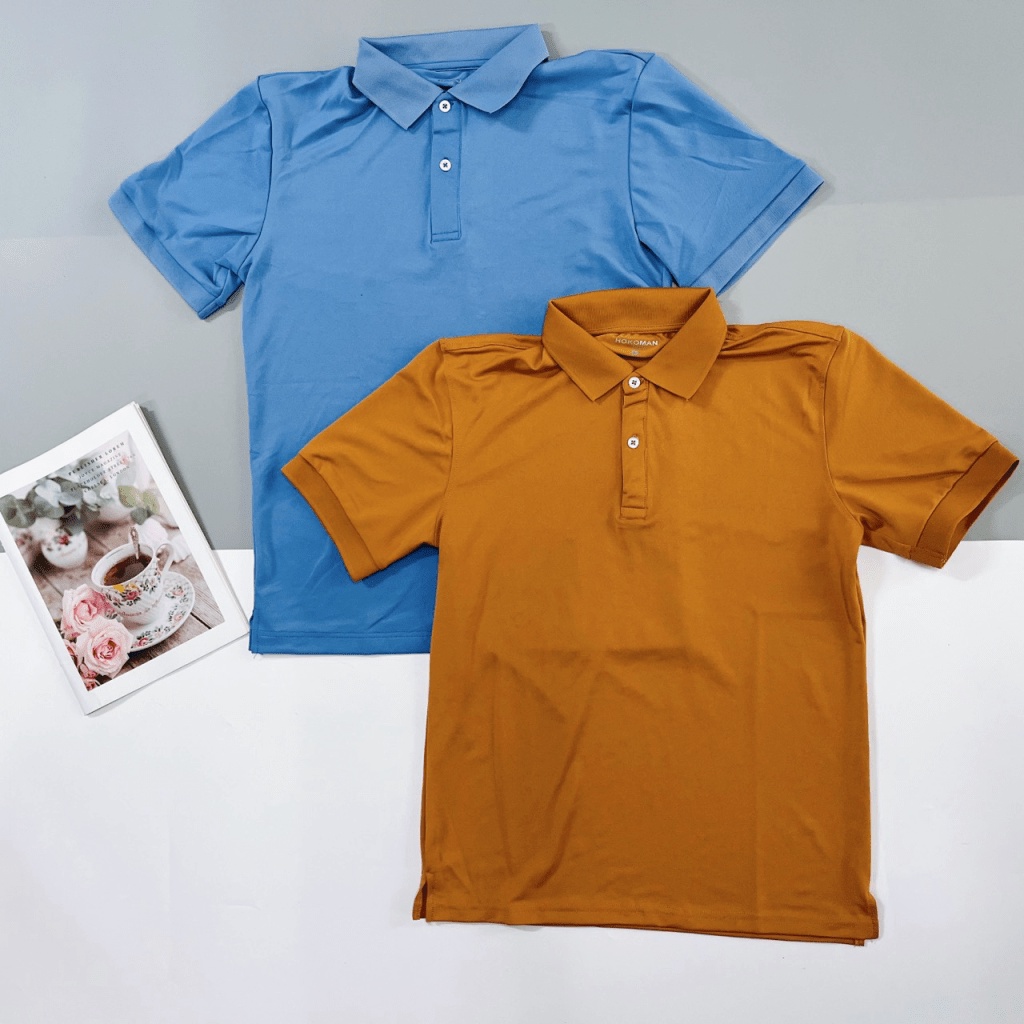 Áo Thun Polo Trơn Có Cổ Nam Lịch Lãm Sang Trọng Menly HK
