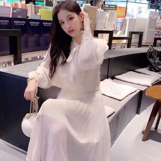 Set váy tiểu thư bánh bèo size M