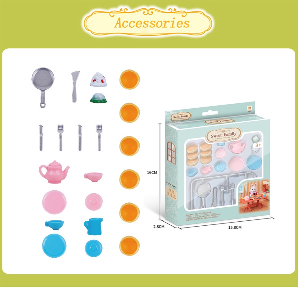 Đồ Chơi Mô Hình Ngôi Nhà Búp Bê Thu Nhỏ Xinh Xắn 2022 1/12