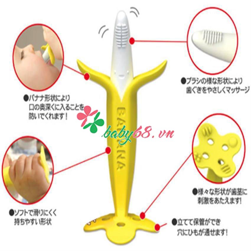 Gặm nướu trái chuối Edison