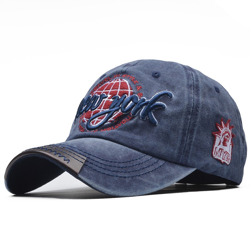 Mũ Lưỡi Trai Thêu Chữ newyork Phong Cách Retro Cho Nam | BigBuy360 - bigbuy360.vn