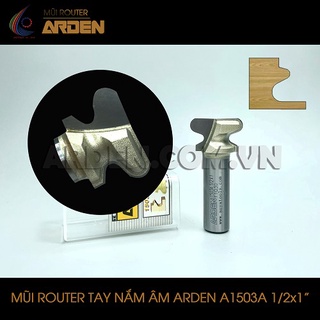 Mũi phay tay nắm âm Arden thép hợp kim cứng 12.7×25.4×15.6 mm