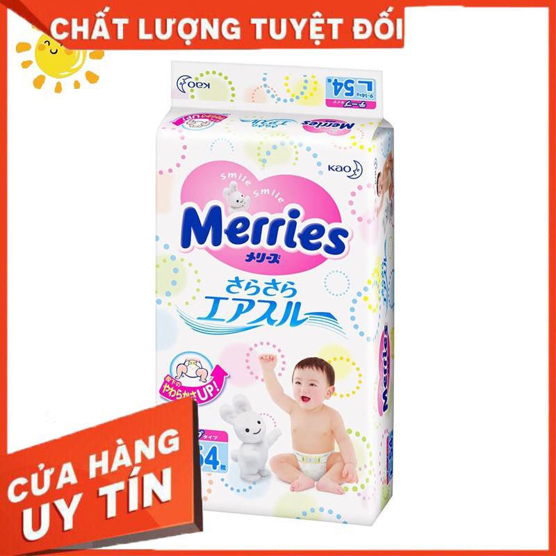  Bỉm Merries cộng miếng nội địa Nhật loại dán đủ size SS90+6(NB), S82+6, M64+4