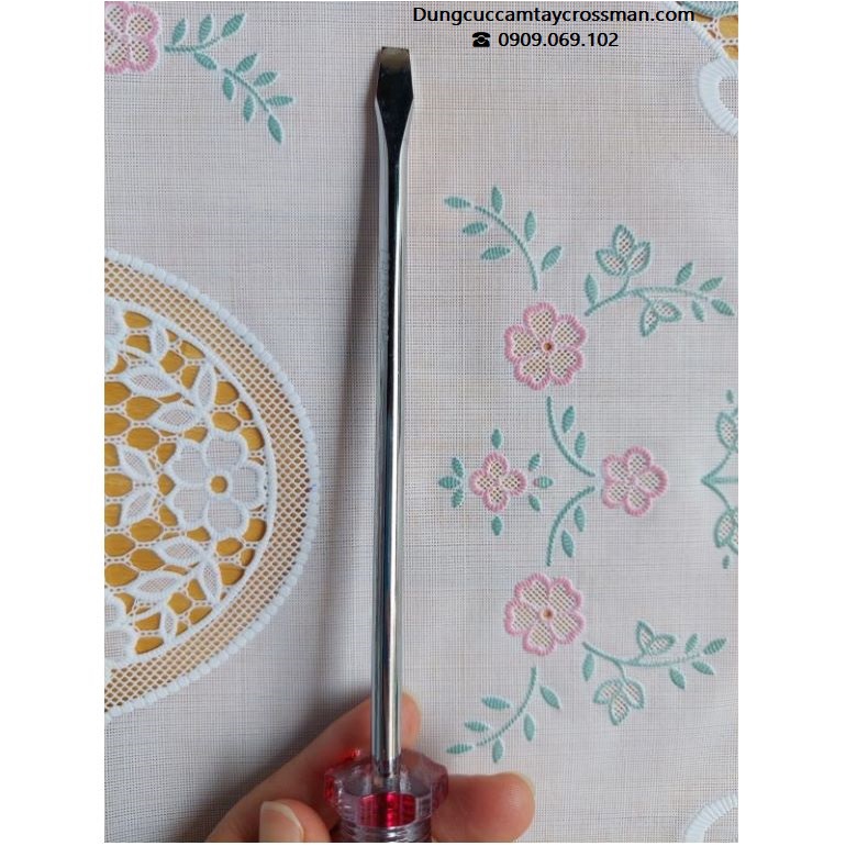 Tua vít bake, dẹp Crossman cán sọc cao cấp